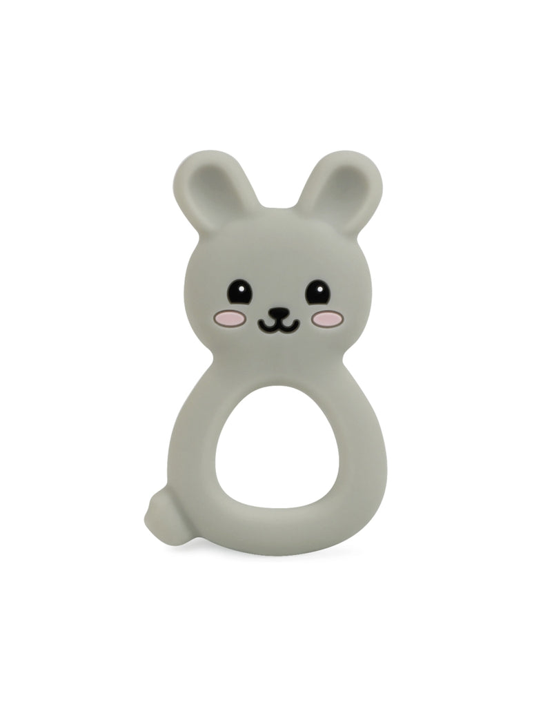 Bunny Textured Teething Toy Green.