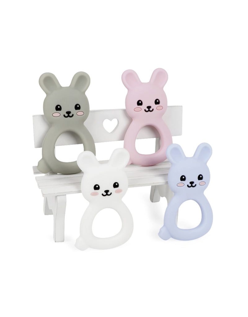 Bunny Textured Teething Toy Set.